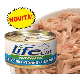 Nuova linea di cibo naturale umido per gatti Lifecat