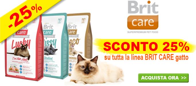 Crocchette gatto Brit Care in Offerta Fuori Tutto